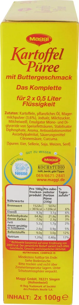 Kartoffelpueree Mit Buttergeschmack 200g 7 Kartoffelpueree Mit Buttergeschmack 200g – Bild 5