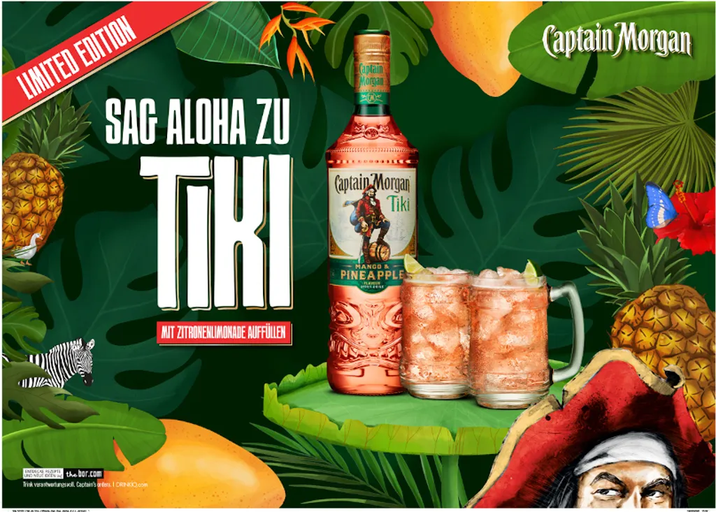 Captain Morgan Tiki Mango & Pineapple Spirit Drink | 25 % Vol | 0,7 L 5 Captain Morgan Tiki Mango & Pineapple Spirit Drink | 25 % Vol | 0,7 L – Bild 3