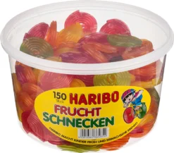 Haribo Frucht Schnecken Fruchtgummi Ohne Gelatine 150 Stück -Haribo || Tassimo || Senseo Verkaufsgeschäft 73a780037dd57059f21f0b9dc8c255bc