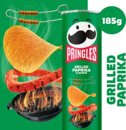 Pringles Grilled Paprika Stapelchips Mit Paprikageschmack 185g -Haribo || Tassimo || Senseo Verkaufsgeschäft 751a5c621bf3de874a90291729a96b39