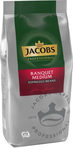 JACOBS Professional Kaffeebohnen Banquet Medium Espresso Bohnen 2 X 1 Kg 13 JACOBS Professional Kaffeebohnen Banquet Medium Espresso Bohnen 2 X 1 Kg -Haribo || Tassimo || Senseo Verkaufsgeschäft 761f654650071c4d50c8002441da7d88
