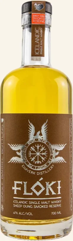 Floki 3 Years Old Sheep Dung Smoked Reserve Barrel 19 Icelandic Single Malt Whisky 0,7l -Haribo || Tassimo || Senseo Verkaufsgeschäft 76457cef9a6b35737012208eb6591b50