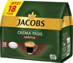 Jacobs Crema Pads Kräftig | 18 Senseo Kompatible Kaffeepads, 118 G 10 Jacobs Crema Pads Kräftig | 18 Senseo Kompatible Kaffeepads, 118 G -Haribo || Tassimo || Senseo Verkaufsgeschäft 76dffdae11197d87ff61a0cc77fde121