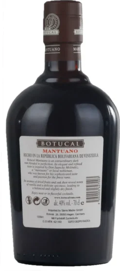 Botucal Rum Mantuano | 40 % Vol | 0,7 L 23 Botucal Rum Mantuano | 40 % Vol | 0,7 L -Haribo || Tassimo || Senseo Verkaufsgeschäft 76f2b02957962c6f80dc421023f88c14