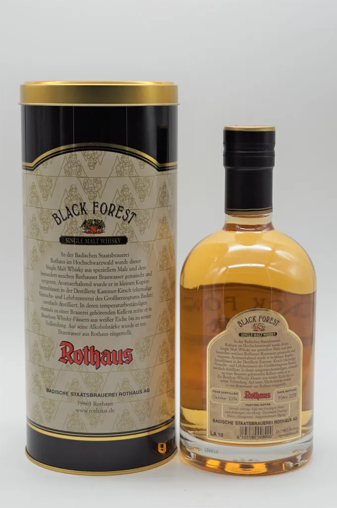 Rothaus Black Forest Single Malt Whisky 2011 2015 43% 0,7L 8 Rothaus Black Forest Single Malt Whisky 2011 2015 43% 0,7L – Bild 6