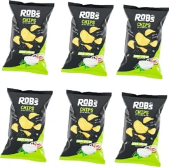 ROB'S CHIPS Originals Kartoffelchips WIE SIE SEIN SOLLTEN 6x 120g