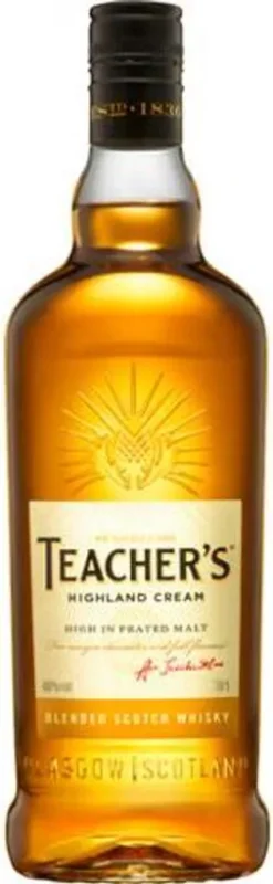 Teacher's Highland Cream Scoth Blended Whisky | 40% Vol | 0,7 L