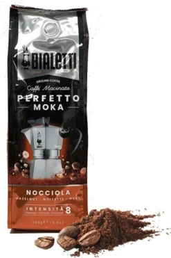 Bialetti Perfetto Moka Nocciola, Kaffee Gemahlen, Röstkaffee, Intensität 8, 250 G, 96080321 -Haribo || Tassimo || Senseo Verkaufsgeschäft 7bdf1a37b008b3d95b13560321260c8f