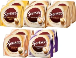 SENSEO Pads Milk Range Vielfaltspaket 5 Sorten Creamy Collection 80 Getränke -Haribo || Tassimo || Senseo Verkaufsgeschäft 7c47f13f4b80b404bcda53e10ecc4f64