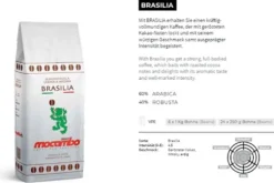 Mocambo Brasilia | Ganze Bohne | 1000g -Haribo || Tassimo || Senseo Verkaufsgeschäft 7c7bb326f54e9be340327d6090a5c81f