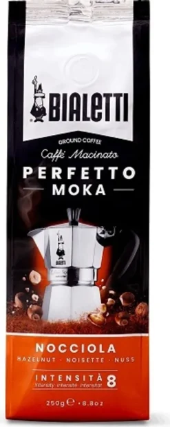 Bialetti Perfetto Moka Nocciola, Kaffee Gemahlen, Röstkaffee, Intensität 8, 250 G, 96080321 -Haribo || Tassimo || Senseo Verkaufsgeschäft 7c816962197e20521299ff0479fa6b0e