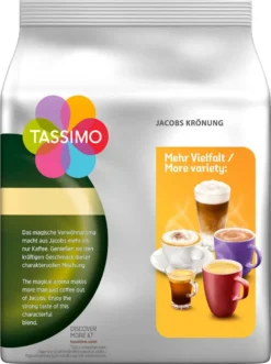 TASSIMO Kapseln 3x16 Jacobs Krönung XL + 3x16 Krönung Kräftig XL T Discs - Insgesamt 96 Getränke -Haribo || Tassimo || Senseo Verkaufsgeschäft 7c9219826e7cc85c542d282e93974943