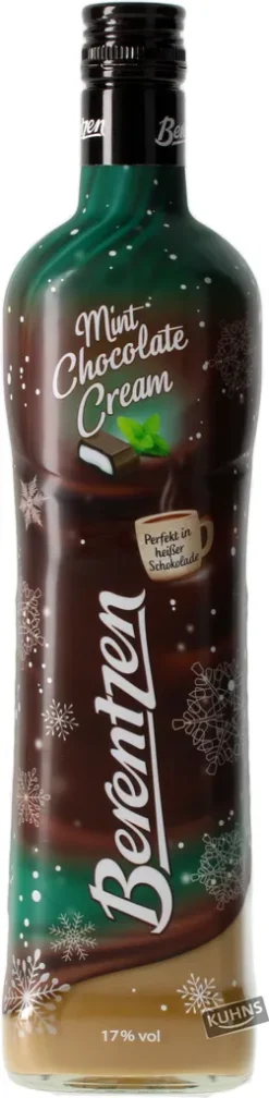 Berentzen Mint Chocolate Cream Likör Alc. 17% Vol. 700ml