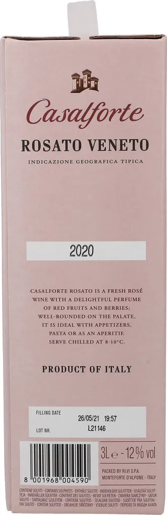 Castelforte Rosé 3,0l Bag In Box 4 Castelforte Rosé 3,0l Bag In Box – Bild 2