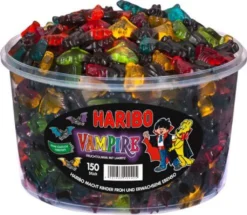 Haribo Vampis Fruchtige Fruchtgummi Fledermäuse Mit Lakritz 1350g -Haribo || Tassimo || Senseo Verkaufsgeschäft 7f176d3694b8a9e077f0563fa3599e2d