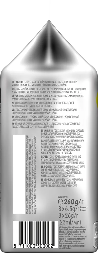 Tassimo Jacobs Cappuccino Classico | 8 T Discs, Kaffeekapseln 5 Tassimo Jacobs Cappuccino Classico | 8 T Discs, Kaffeekapseln – Bild 3