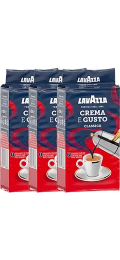 Lavazza Crema E Gusto 3 X 250g Gemahlen