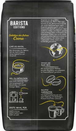 JACOBS Kaffeebohnen Barista Editions Crema Do Brasil 4 X 1 Kg Geröstete Bohnen -Haribo || Tassimo || Senseo Verkaufsgeschäft 81088119e76f4adf49f51b0dd31c05d3