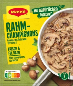 Maggi Fix Für Rahm Champignons