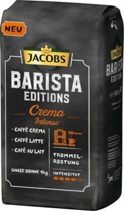 JACOBS Kaffeebohnen Barista Editions Crema Intense 3 Kg Geöstete Bohnen+ 1 Jacobs Barista Becher+ 1 Dose 15 JACOBS Kaffeebohnen Barista Editions Crema Intense 3 Kg Geöstete Bohnen+ 1 Jacobs Barista Becher+ 1 Dose -Haribo || Tassimo || Senseo Verkaufsgeschäft 821989862b942d4dba7a28d5f470b9c0 1