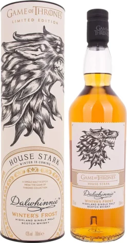 Dalwhinnie Winter's Frost House Stark Game Of Thrones Limited Edition Highland Single Malt Scotch Whisky | 43 % Vol | 0,7 L -Haribo || Tassimo || Senseo Verkaufsgeschäft 85005c79880750386cb1ad4777e4f539