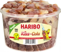 Haribo Kiss Cola Saure Fruchtgummi Flaschen Mit Zucker Veggie 1200g -Haribo || Tassimo || Senseo Verkaufsgeschäft 85296d5bc283735c29009a1b5eff78a1
