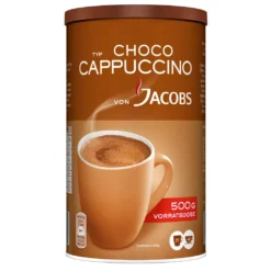 JACOBS Typ Choco Cappuccino 6 X 500 G Cappuccinopulver Löslich 6 Dosen 9 JACOBS Typ Choco Cappuccino 6 X 500 G Cappuccinopulver Löslich 6 Dosen -Haribo || Tassimo || Senseo Verkaufsgeschäft 8547168e546ec01a024400cd2f7b10f4