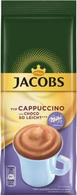 Jacobs Choco Cappuccino Kaffee So Leicht Nachfüllbeutel 400g -Haribo || Tassimo || Senseo Verkaufsgeschäft 856ebe4f47597500f6dadb18aa216cac
