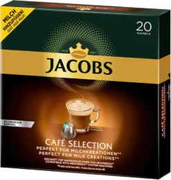 JACOBS Kapseln Café Selection 10 X 20 Nespresso®* Kompatible Kaffeekapseln -Haribo || Tassimo || Senseo Verkaufsgeschäft 85cd3745ef9e6db4eb01bfeecdd1db6e