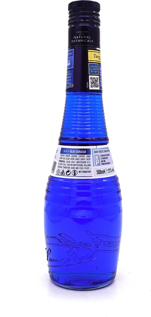 Bols Blue Curacao Likör 21% 0,5L 5 Bols Blue Curacao Likör 21% 0,5L – Bild 3