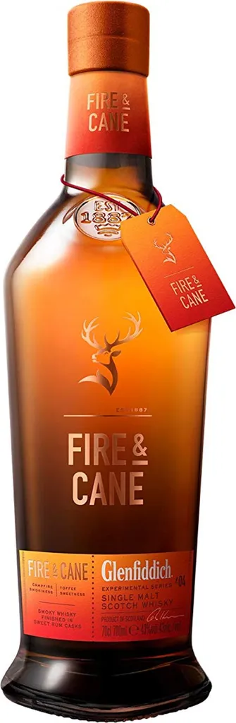 Glenfiddich Fire & Cane Speyside Single Malt Scotch Whisky 0,7l, Alc. 43 Vol.-% 3 Glenfiddich Fire & Cane Speyside Single Malt Scotch Whisky 0,7l, Alc. 43 Vol.-%