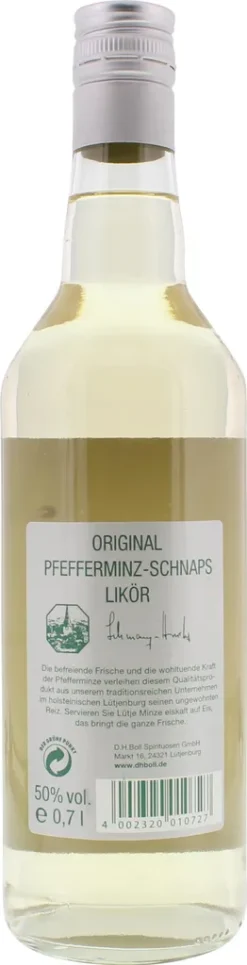 Lütje Minze Pfefferminz Likör Mit Der Frische Der Minze 700ml -Haribo || Tassimo || Senseo Verkaufsgeschäft 88877c70c8e5d67c742b8c2dd9e4174e