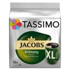 TASSIMO Jacobs Krönung XL 5er Pack Kaffee T Discs Kaffee Kapseln 5 X 16 Getränke 13 TASSIMO Jacobs Krönung XL 5er Pack Kaffee T Discs Kaffee Kapseln 5 X 16 Getränke -Haribo || Tassimo || Senseo Verkaufsgeschäft 8994ff8459479d440ff8702b35815d29