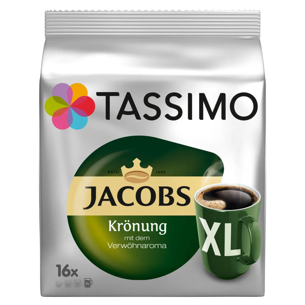 TASSIMO Jacobs Krönung XL 5er Pack Kaffee T Discs Kaffee Kapseln 5 X 16 Getränke 8 TASSIMO Jacobs Krönung XL 5er Pack Kaffee T Discs Kaffee Kapseln 5 X 16 Getränke – Bild 6