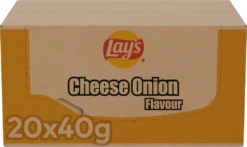 Lay's Käse-Zwiebel-Chips 20 Beutel X 40 Gramm -Haribo || Tassimo || Senseo Verkaufsgeschäft 8bbb6c02a89c22b610029af0a70c1ff2