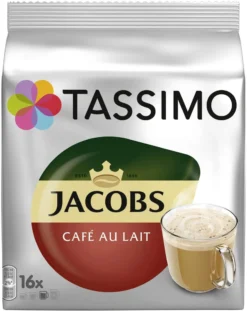 Tassimo Jacobs Café Au Lait | 16 T Discs, Kaffeekapseln 14 Tassimo Jacobs Café Au Lait | 16 T Discs, Kaffeekapseln -Haribo || Tassimo || Senseo Verkaufsgeschäft 8c30c2588485d41b88c1812c730a0e14