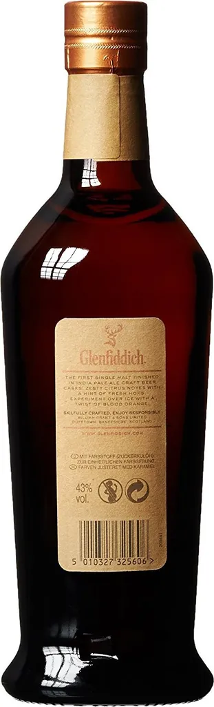 Glenfiddich IPA Experiment Experimental Series #01 India Pale Ale Cask Finish Single Malt Scotch Whisky In Geschenkpackung | 43 % Vol | 0,7 L 4 Glenfiddich IPA Experiment Experimental Series #01 India Pale Ale Cask Finish Single Malt Scotch Whisky In Geschenkpackung | 43 % Vol | 0,7 L – Bild 2