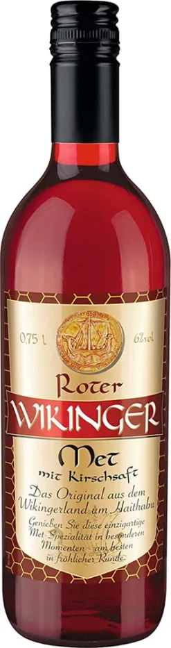 Original Roter Wikinger Met Das Original Aus Dem Wikingerland 750ml