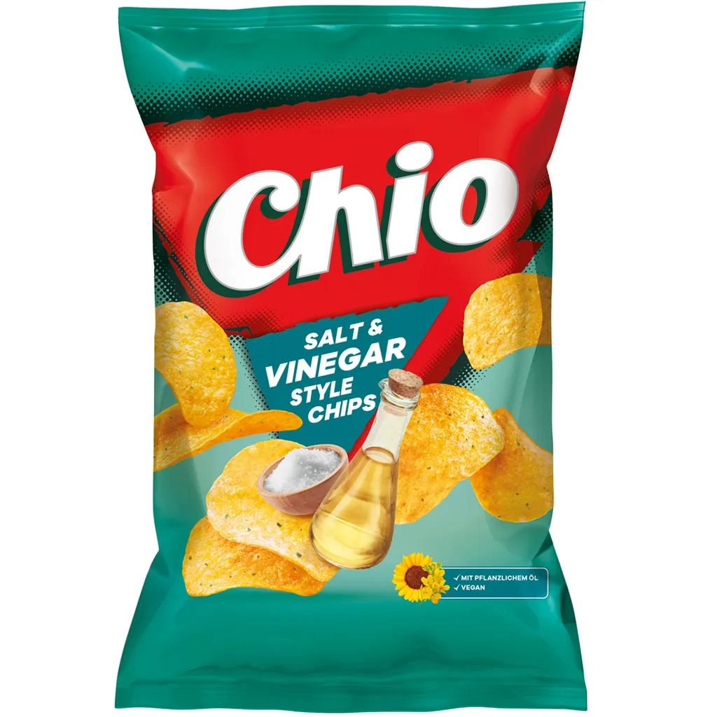 Chio Chips Salt And Vinegar Salz Und Essig Vegetarisch Tüte 150g 3 Chio Chips Salt And Vinegar Salz Und Essig Vegetarisch Tüte 150g