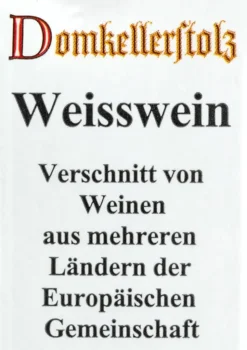 Domkellerstolz Weißwein (12x1,0L) -Haribo || Tassimo || Senseo Verkaufsgeschäft 8eb048f7ff5bc1e1df4944f9a235783b