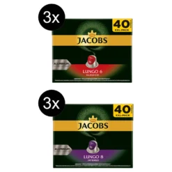 JACOBS Lungo 6 Classico + 8 Intenso - 240 Kapseln XXL-Pack Nespresso®* Kompatibel -Haribo || Tassimo || Senseo Verkaufsgeschäft 8f277a64c45125d3df9b1f9e6cbb6636