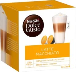 Nescafé® Nescafé Dolce Gusto Latte Macchiato | 8 Kaffeekapseln -Haribo || Tassimo || Senseo Verkaufsgeschäft 8f70498bf4f07c0d53c35a10a518069c