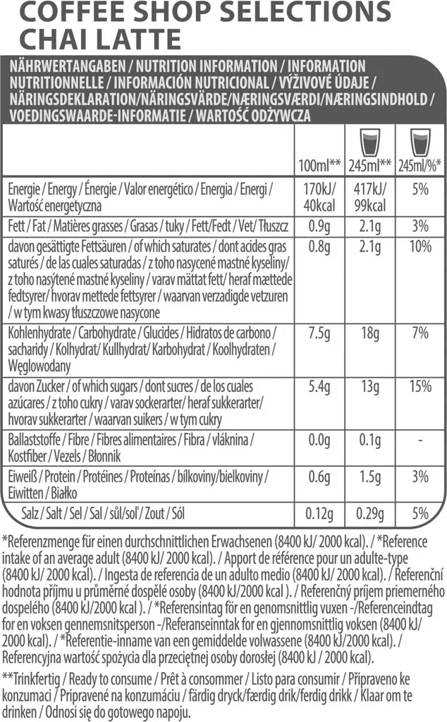 TASSIMO Coffee Shop Selections Chai Latte Tee T Discs Kapseln 5 X 8 Getränke 8 TASSIMO Coffee Shop Selections Chai Latte Tee T Discs Kapseln 5 X 8 Getränke – Bild 6