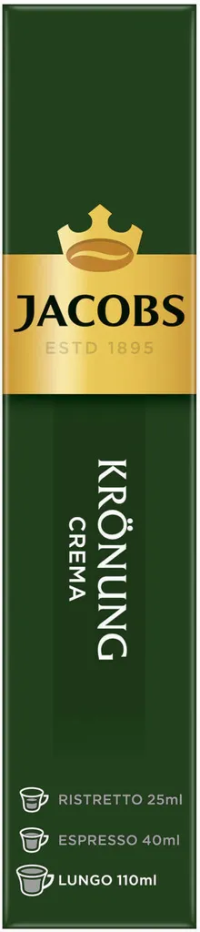 Jacobs Kaffeekapseln Krönung Crema, 20 Nespresso®* Kompatible Kapseln, 1 X 20 Getränke 7 Jacobs Kaffeekapseln Krönung Crema, 20 Nespresso®* Kompatible Kapseln, 1 X 20 Getränke – Bild 5