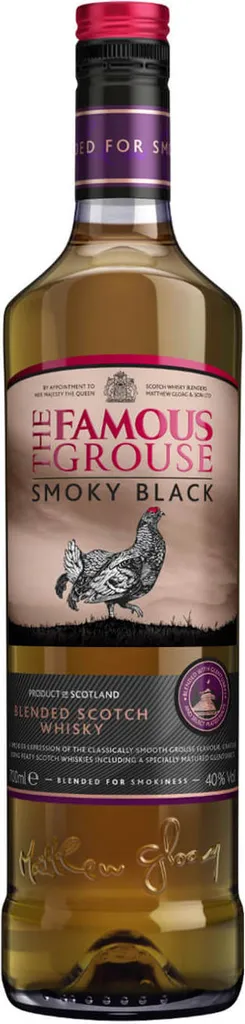 The Famous Grouse Smoky Black Scotch Blended Whisky | 40 % Vol | 0,7 L