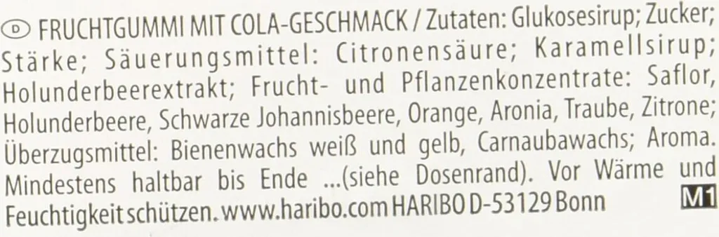Haribo Kirsch Cola Fruchtgummiflaschen Veggie Zweifarbig 1350g 11 Haribo Kirsch Cola Fruchtgummiflaschen Veggie Zweifarbig 1350g – Bild 9