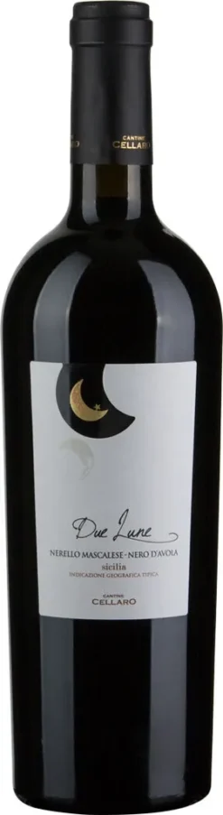 Nero D`Avola Nerello Mascalese IGT Due Lune 2018 Cantine Cellaro, Trockener Rotwein Aus Sizilien -Haribo || Tassimo || Senseo Verkaufsgeschäft 9214f6478916b4f66b42f72037f9e2f2