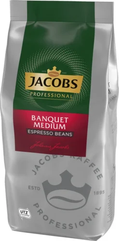 JACOBS Professional Kaffeebohnen Banquet Medium Espresso Bohnen 2 X 1 Kg 14 JACOBS Professional Kaffeebohnen Banquet Medium Espresso Bohnen 2 X 1 Kg -Haribo || Tassimo || Senseo Verkaufsgeschäft 933e6f04e425640455062ed9c9f6a5a2