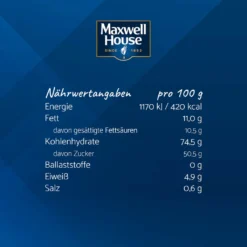 MAXWELL HOUSE Typ Cappuccino Löslicher Kaffee 3 X 500 G Instantkaffee 15 MAXWELL HOUSE Typ Cappuccino Löslicher Kaffee 3 X 500 G Instantkaffee -Haribo || Tassimo || Senseo Verkaufsgeschäft 9380500b77cc0c96ec27714a22f4c87b