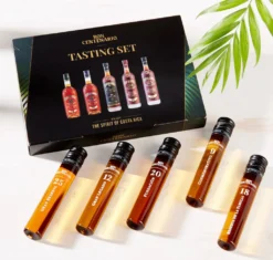Ron Centenario Rum Tasting Set | Beinhaltet Centenario 9, 12, 18, 20 & 25 | 40 % Vol | 5 X 50 Ml | Insgesamt 0,25 L -Haribo || Tassimo || Senseo Verkaufsgeschäft 94705229b8af8fd942e3c89e7c781a6d